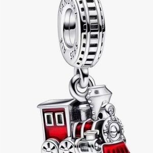 Disney Train Dangle Charm, Charms for Pandora Bracelet S925 ALE Sterling…